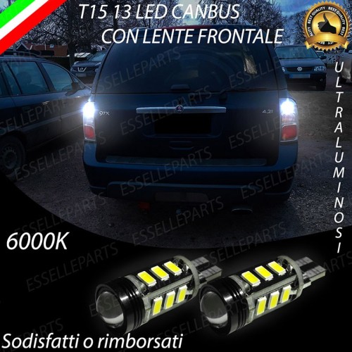 Luci Retromarcia Led Canbus SAAB 9-7X Luce Bianca No Error