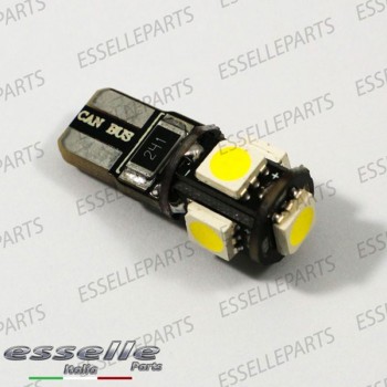 Luce posizione T10 5 LED Canbus per KYMCO Agility 125 2008-2017 R16