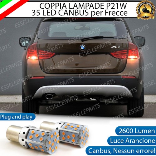 Coppia Frecce Posteriori P21W 35 LED Canbus BMW X1 E84