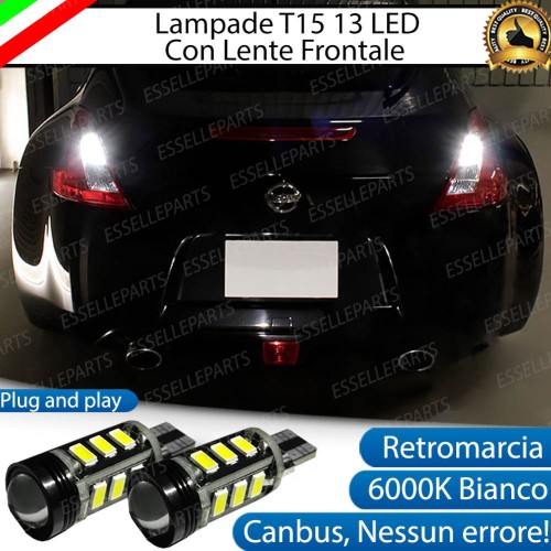 Luci Retromarcia Led Canbus NISSAN 370Z Luce Bianca No Error