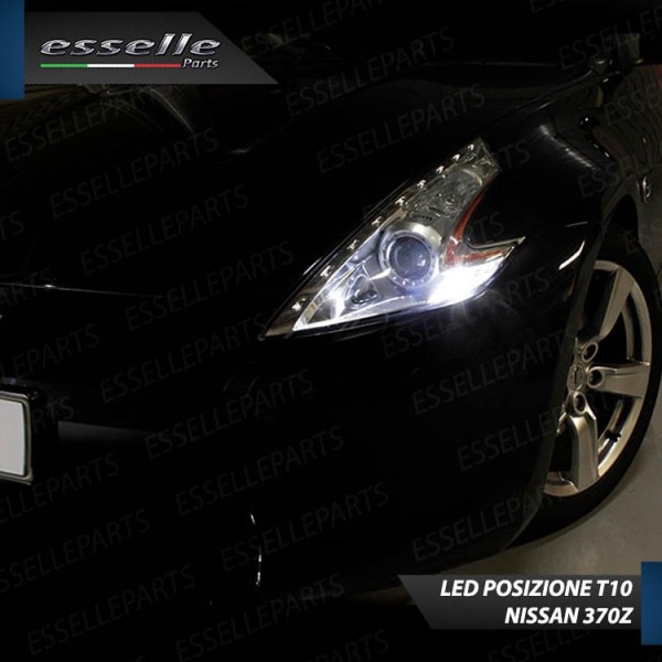 Lampade T10 W5W Canbus 6 LED no error luci posizione Nissan 370Z