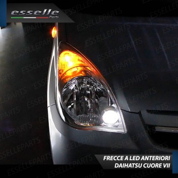 Coppia Lampade T20 WY21W 35 LED CANBUS PER FRECCE DIREZIONALI Anteriori PER DAIHATSU CUORE VII