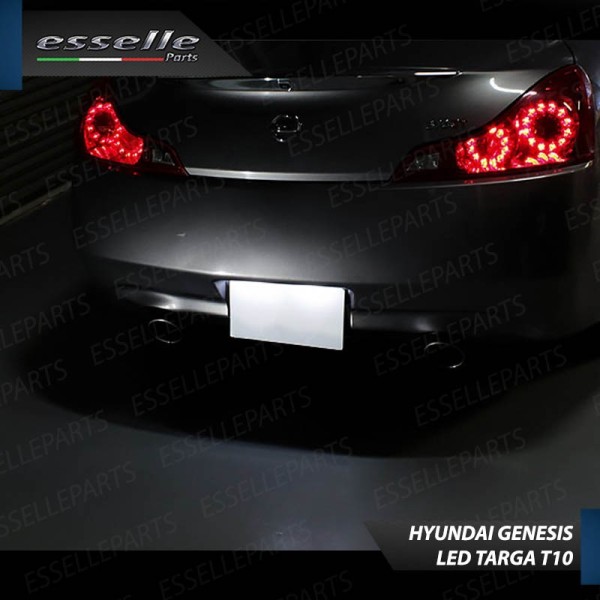 Luci Targa Led Canbus HYUNDAI GENESIS 6000K Luce Bianca No Error
