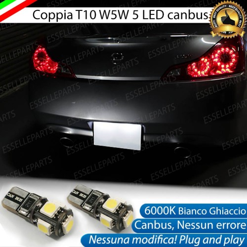 Luci Targa Led Canbus HYUNDAI GENESIS 6000K Luce Bianca No Error