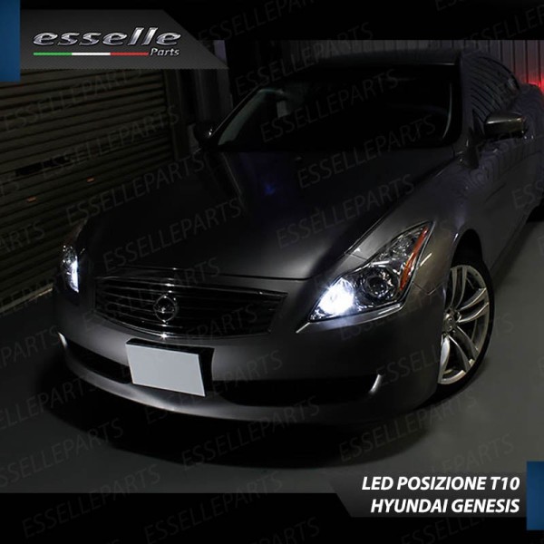 Luci posizione T10 W5W 5 LED Canbus Hyundai Genesis