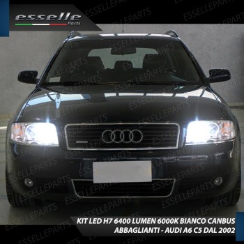 Conversione Fari Full LED 6000K bianco Audi A6 C5 Dal 2002