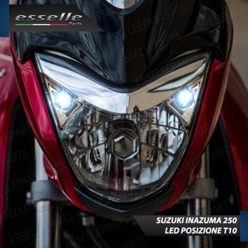 Luci posizione T10 5 LED Canbus per SUZUKI Inazuma 250 2015-2016 F