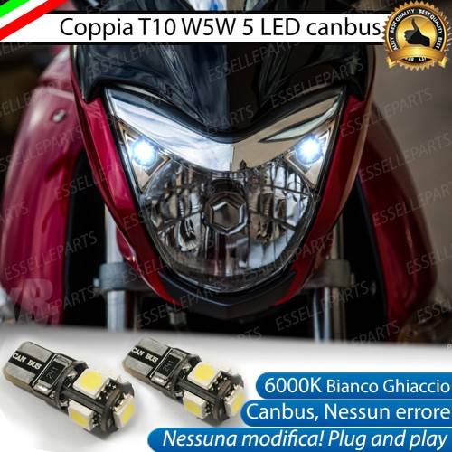 Luci posizione T10 5 LED Canbus per SUZUKI Inazuma 250 2015-2016 F