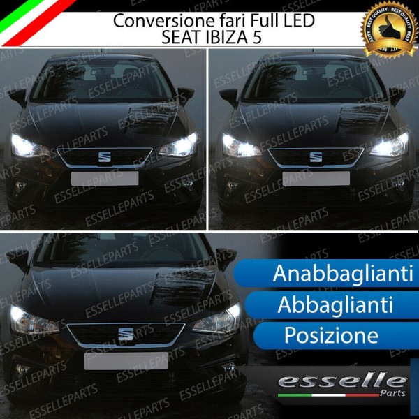 Conversione Fari Full LED SEAT IBIZA V