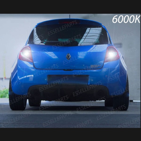 Luci Retromarcia 15 LED Renault Clio 3 CON LENTE FRONTALE