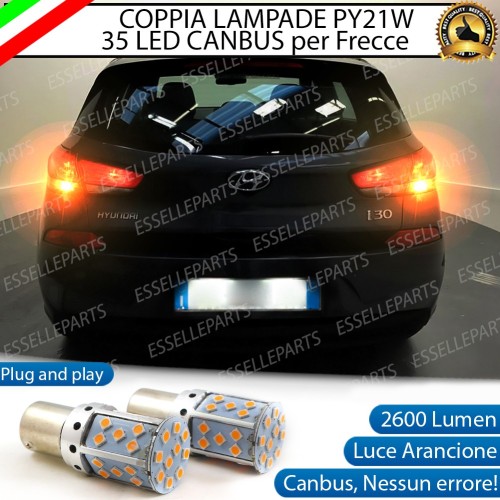 Coppia Frecce Posteriori PY21W 35 LED Canbus HYUNDAI I30 MK3
