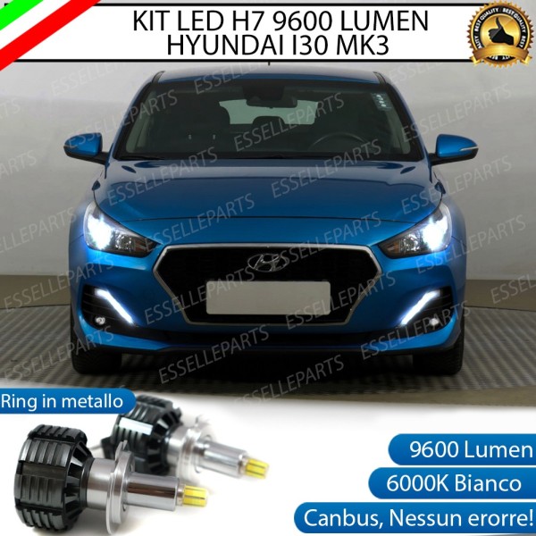 Kit Full LED H7 9600 LUMEN Anabbaglianti HYUNDAI I30 III