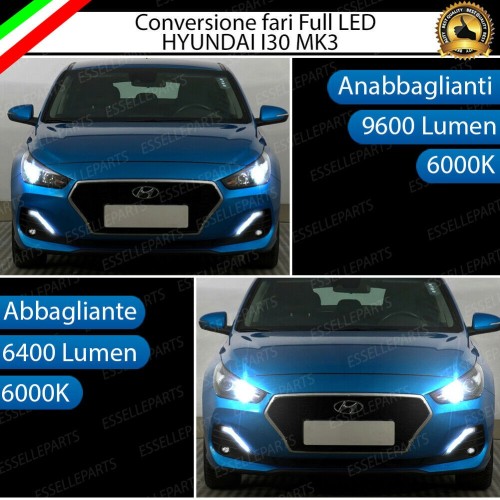 Kit Fari LED Completi Per Hyundai I30 MK3 6000K Bianco