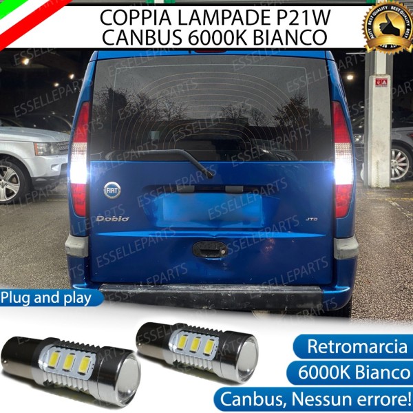 Luci Retromarcia 15 LED FIAT DOBLO' I CON LENTE FRONTALE