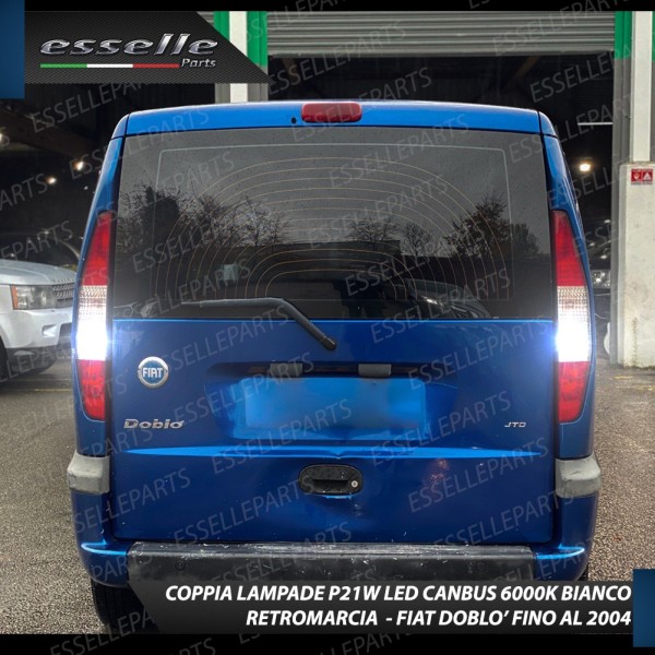 Luci Retromarcia 15 LED FIAT DOBLO' I CON LENTE FRONTALE