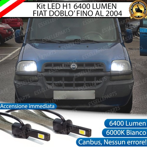 Kit Full LED H1 Abbaglianti 6400 lumen FIAT DOBLO' I