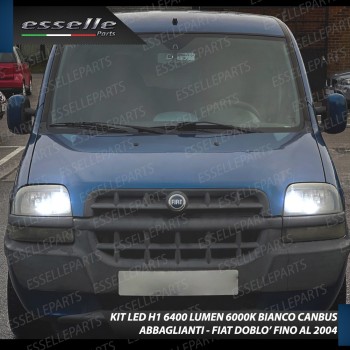 Kit Full LED H1 Abbaglianti 6400 lumen FIAT DOBLO' I