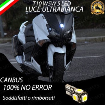 Luce posizione T10 5 LED Canbus per YAMAHA T-Max 530 2012-2014