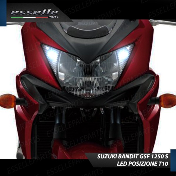 Luci posizione T10 5 LED Canbus per SUZUKI GSF 1200 Bandit 2001-2006 S