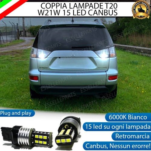 Luci Retromarcia 15 LED T20 MITSUBISHI OUTLANDER II RESTYLING