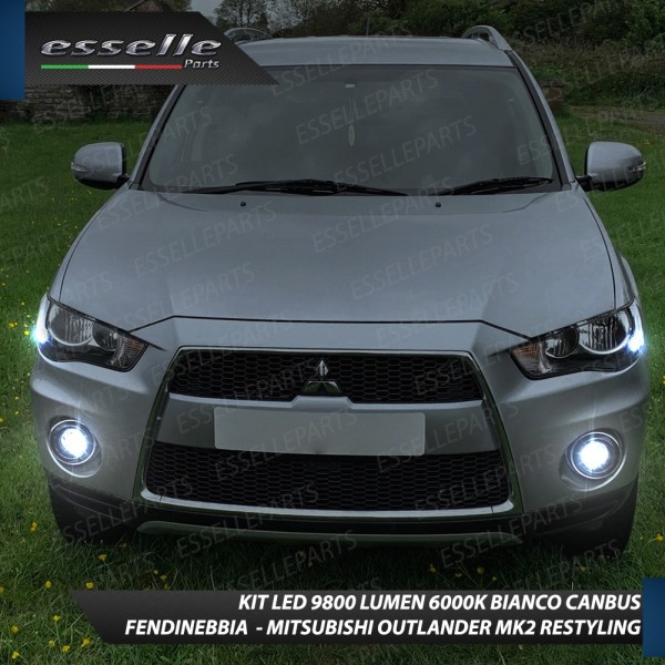 Kit Full LED H11 coppia lampade FENDINEBBIA MITSUBISHI OUTLANDER II RESTYLING