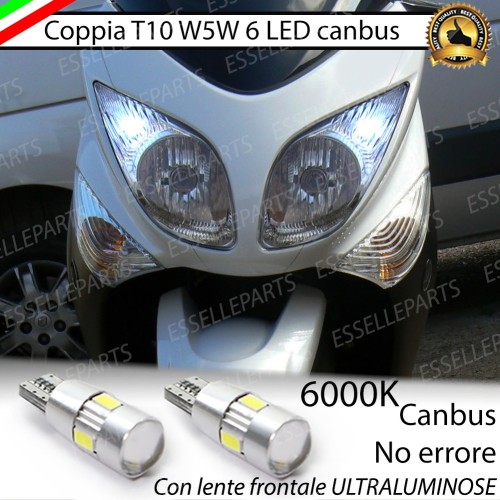 Luci posizione 6 LED Canbus YAMAHA T-Max 500 2008-2012