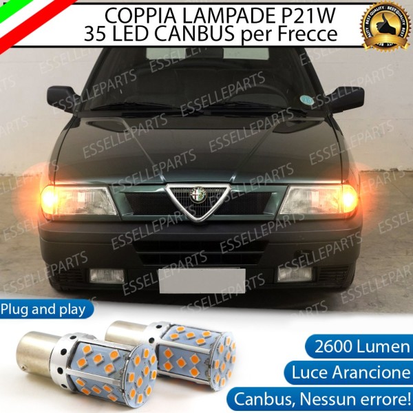 Lampade Anteriori P21W BA15S 35 LED Canbus ALFA ROMEO 33