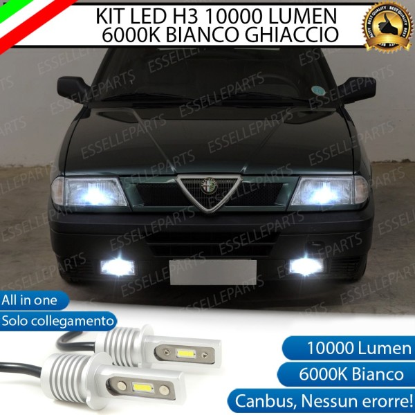 Kit Full LED H3 10000 Lumen Fendinebbia ALFA ROMEO 33