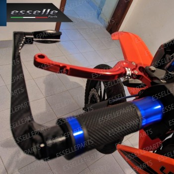 Paraleve di Protezione per Freno e Frizione Carbon Look moto,motorini,scooter BENELLI