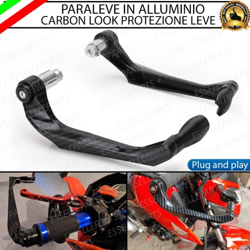 Paraleve di Protezione per Freno e Frizione Carbon Look moto,motorini,scooter PEUGEOT