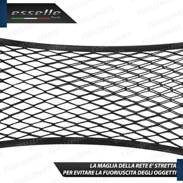 Rete Elastica per Bagagliaio con Velcro 60 x 25 cm