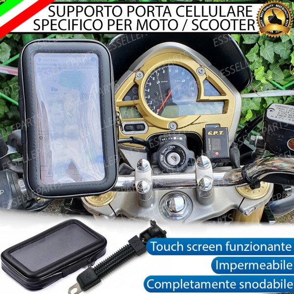 Supporto Impermeabile Porta Cellulare Smartphone per moto,motorini,scooter BUELL