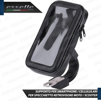 Elettrico-store materiale elettrico online al miglior prezzo - PORTA  CELLULARE SUPPORTO DA MOTO SCOOTER IMPERMEABILE WATERPROOF IPHONE ANDROID