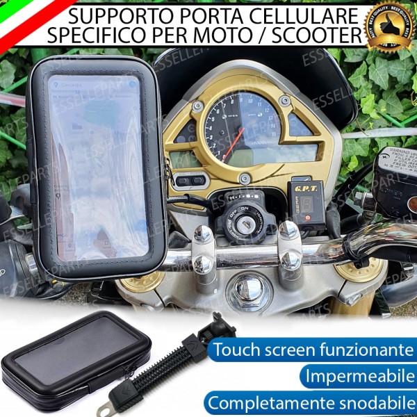 Supporto Impermeabile Porta Cellulare Smartphone per moto,motorini,scooter TRIUMPH