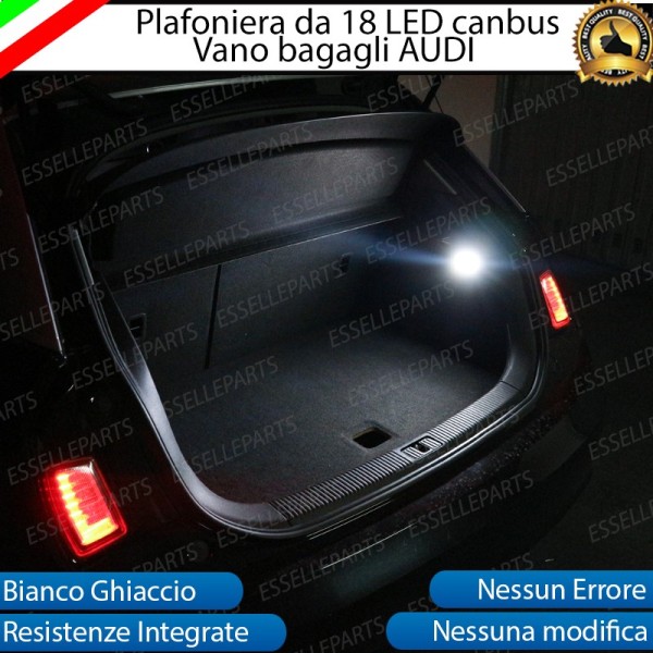 Placchetta LED Vano bagagli bagagliaio da 18 Led 6000K Audi Q7 MK2