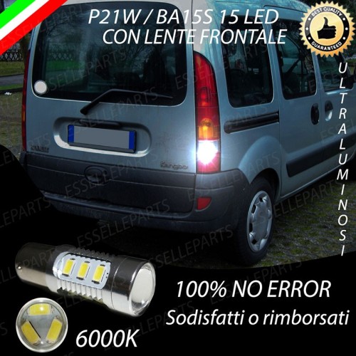 Luce Retromarcia 15 LED Renault Kangoo 1 CON LENTE FRONTALE