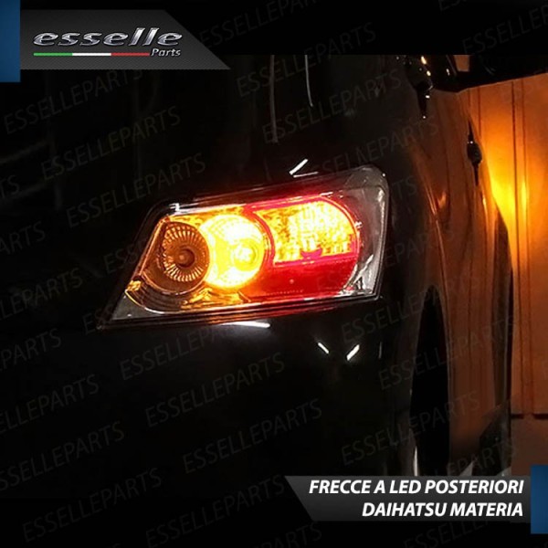 Coppia Lampade T20 WY21W 35 LED CANBUS PER FRECCE DIREZIONALI POSTERIORI PER DAIHATSU MATERIA