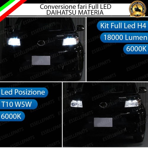 Conversione Fari Full LED DAIHATSU MATERIA