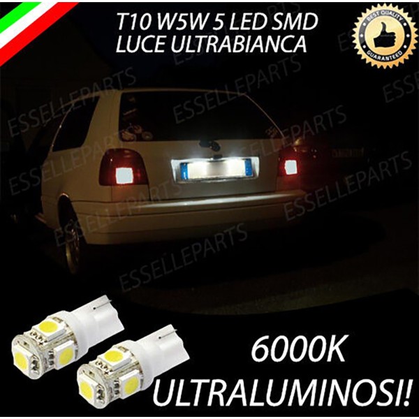 Luci targa 5 LED
