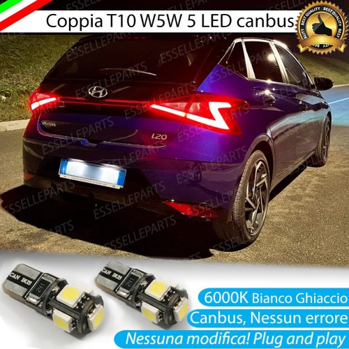 Luci targa 5 LED Canbus HYUNDAI I20 III