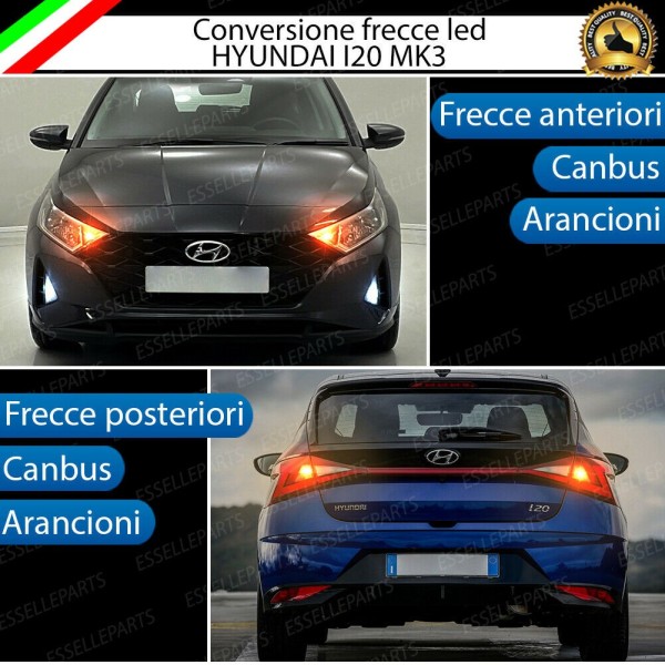 Conversione Frecce Anteriori e Posteriori Canbus per HYUNDAI I20 III