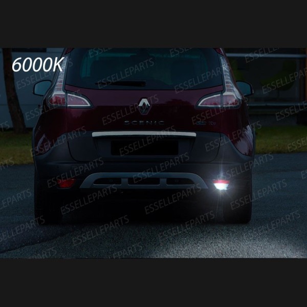 Luce Retromarcia 15 LED Renault Scenic 3 CON LENTE FRONTALE