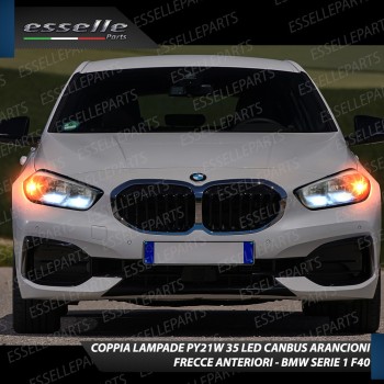 Coppia Frecce Anteriori PY21W 35 LED Canbus BMW SERIE 1 F40