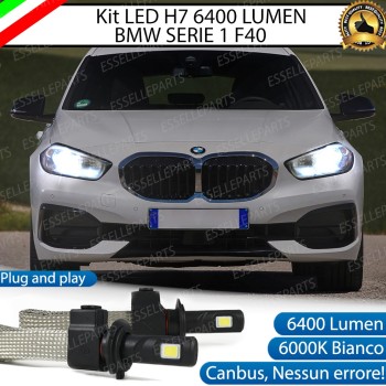 Kit Full LED H7 6400 LUMEN Anabbaglianti BMW SERIE 1 F40