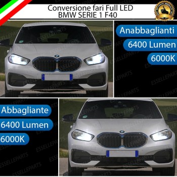 Conversione Fari Full LED 6000k canbus BMW SERIE 1 F40 Luce Bianca