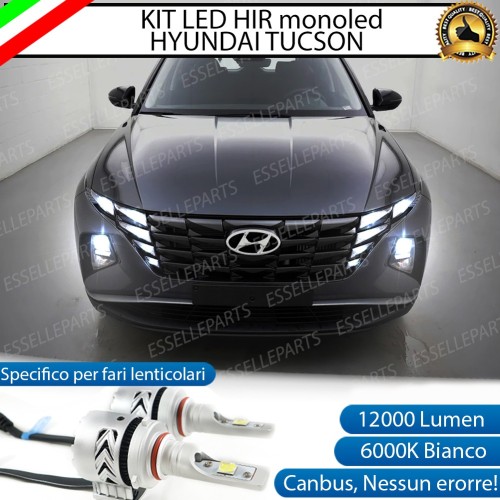 Kit Mono led HIR/HIR2 12000 lumen Anabbaglianti + Abbaglianti HYUNDAI TUCSON IV