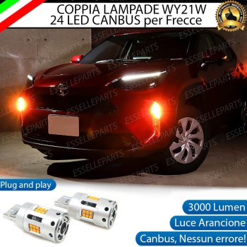 Frecce a LED per Toyota Yaris Cross Lampade T20 Arancione