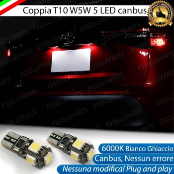 Luci targa 5 LED Canbus TOYOTA YARIS CROSS