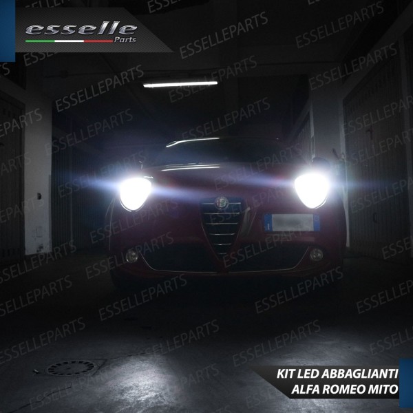 Kit Full LED H7 6400 LUMEN Abbaglianti ALFA ROMEO MITO