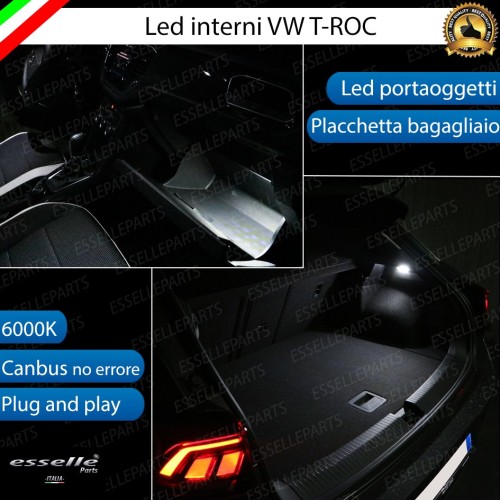 Kit LED interni Medium Pack 6000K Bianco Canbus VW T-ROC